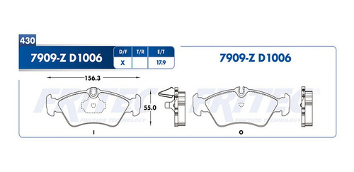 Balatas Traseras Sprinter 2500 2006 Fritec 2.7l Freightliner