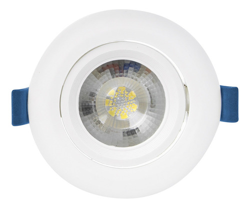 Pack 6 Luminarios Redondos Empotrables Aksi 3w Luz Blanca