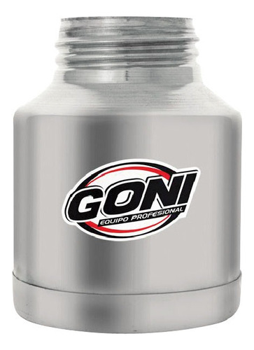 Vaso De Aluminio Reforzado Para Pistola Succión Goni 166 1l