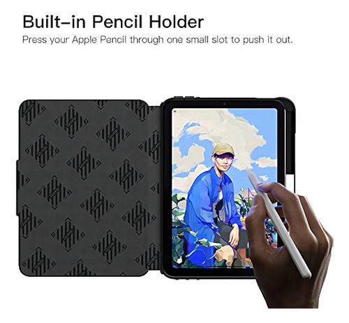 Ztotopcases New iPad Mini 6 Case 2021, [5 Ángulos De Soporte