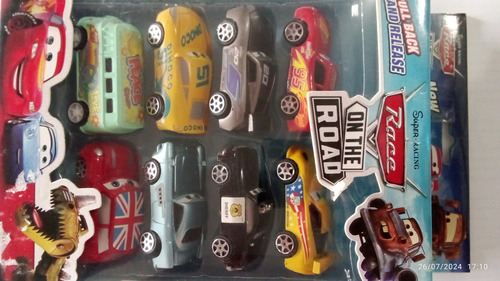 Carrito Mcqueen Cars 2000 - Juguete 3-7 Años, 8 Cm