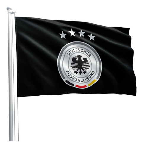 Bandeira Seleção Alemanha Copa Do Mundo 140x80cm Poliéster