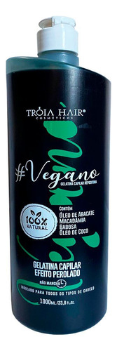 Escova Semi Definitiva Vegana Tróia Hair 1000ml