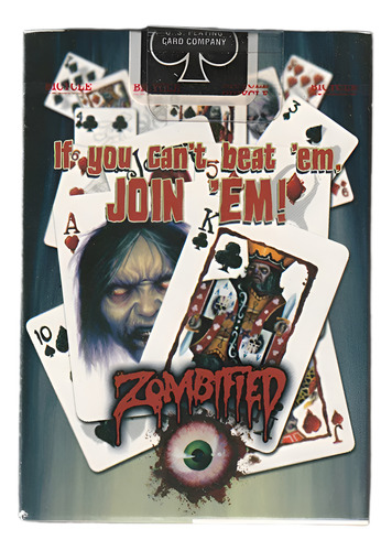 Deck Poker Bicycle Original Coleccion Zombified Billy Tacket