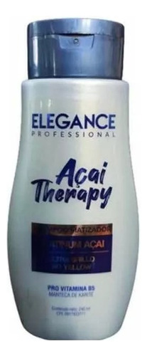 Shampoo Matizador Acai  Therapy  240ml Elegance Cabello