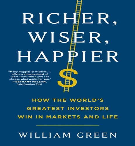 Richer Wiser Happier, De Green, William. Editorial Scribner En Inglés, 2025