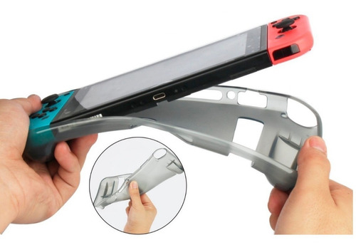 Silicone Tpu Case Cover Para Nintendo Switch Pronta Entrega