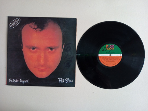 Lp Vinilo Phil Collins No Jacket Required Edicion 1985