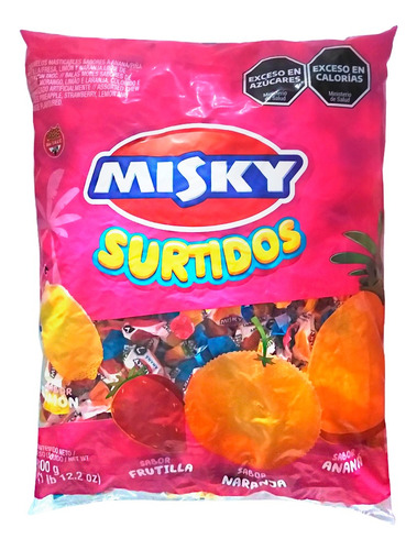 Caramelos Masticables Misky X 800 Grs - Delipop Dulceria