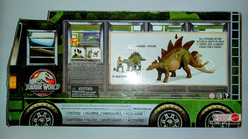 Dr. Sarah Harding & Stegosaurus Jurassic World Legacy Col. (Usado)