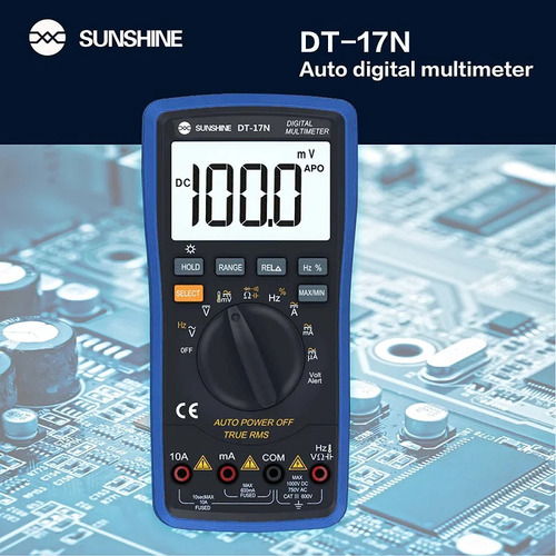 Dt-17n Probador Instrumentos Digitales Multímetro Con Pantal