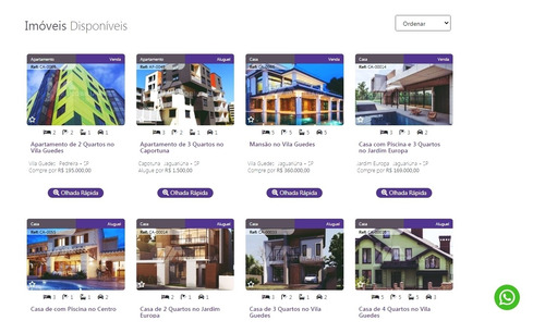 Imagem 2 de 10 de Sistema Dinâmico Para Imobiliárias E Corretores De Imóveis