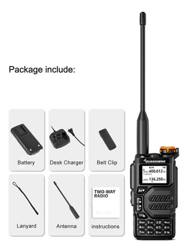 4pz. Radio Walkie Talkie Quansheng Uv-k5 Doble Banda