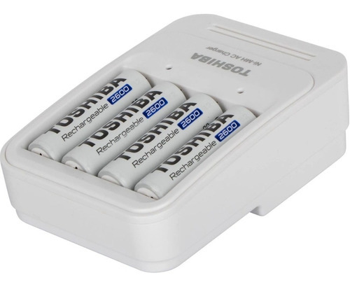 Carregador De Pilhas Aa/aaa Tnhc-6gae4 C/4 Pilhas Aa 2600mah
