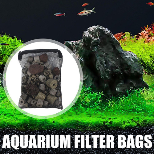 Bolsas Medias Para Acuario Pack De Material De Filtración Pa