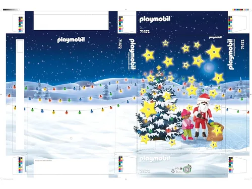 Calendario De Adviento Playmobil 71472 Mercado Navidad
