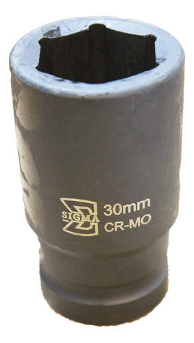 Soquete De Impacto Sextavado Cr-mo Longo 3/4 Pol 30mm