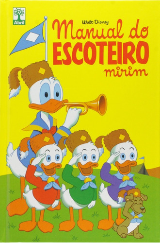 Manual Do Escoteiro Mirim, de Walt Disney. Editora Abril, capa dura em português, 1971