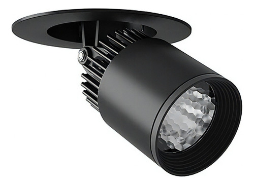 Proyector Led Dirigible Empotrable 12w Negro 24° 3000k Magg