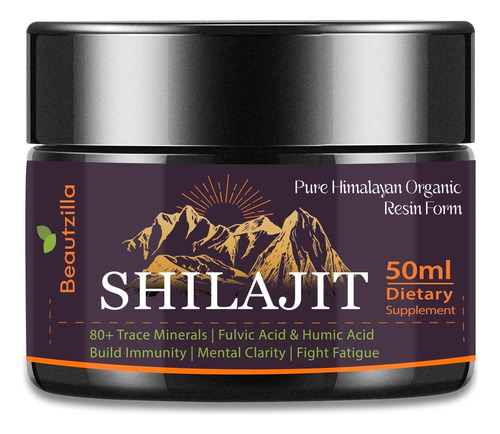 Shilajit Pura Organica Himalaya 50ml