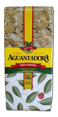 Yerba Mate Aguantadora Canchada Tereré 500gr X20 Unidades