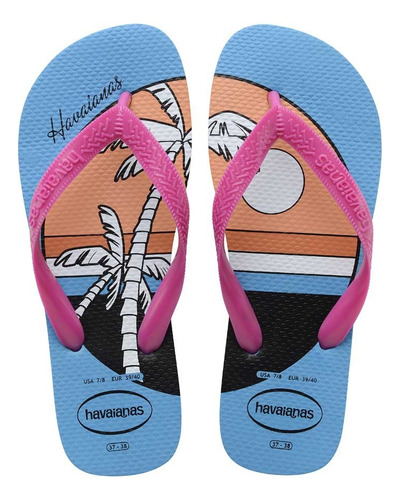 Sandalias Havaianas Top Vibes De Playa, Ducha, Urbanas