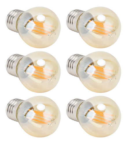Bombilla Led Vintage De Vidrio De Alta Transmitancia Regulab