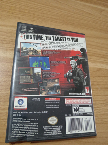 Rainbow Six Lockdown Gamecube (Usado)