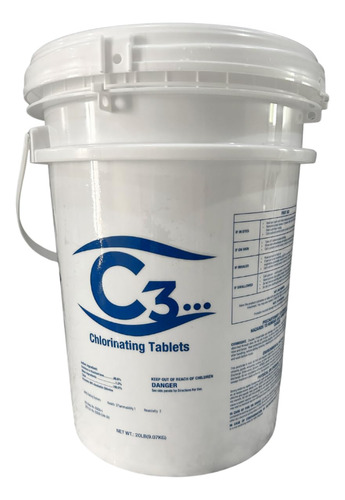 Tabletas De Cloro De 9 Kg Para Piscina Y Spa 3 Pulgadas