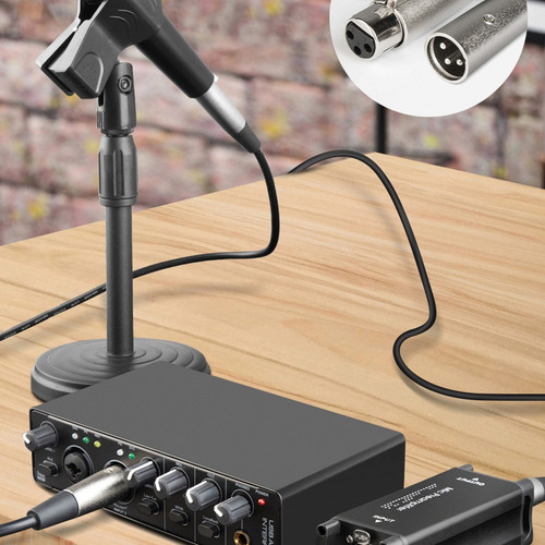Pré-amplificador De Microfone Profissional Alctron Ma-1