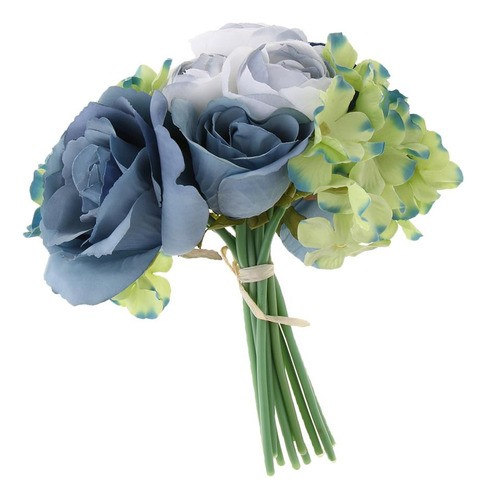 Ramo Magnífico De Flor Florero Bricolajes De Azul