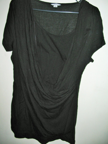 Remera Mujer Calvin Klein Manga Corta Dos En Una Algodon L