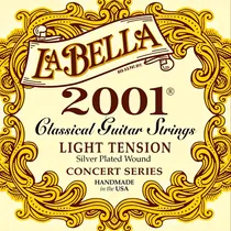 Comprar Encordado Guitarra Clásica La Bella 2001 Light Tension Baja