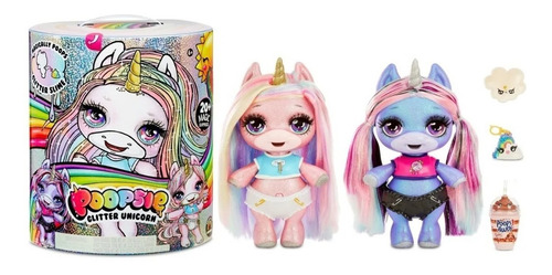 Imagen 1 de 4 de Poopsie Surprise Muñeca Unicornio 20 Sorpresas Slime Envio G