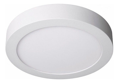 Lampara O Panel  Led  Superficial Redonda  18w 