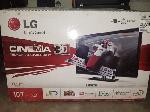 Imagen 3 de 3 de Tv LG 3d 42puLG Poco Uso