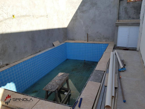 Sobrado Com 2 Dormitórios À Venda, 57 M² Por R$ 230.000 - Maracanã - Praia Grande/sp - So0078