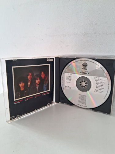Cd Metallica Kill 'em All (Usado)