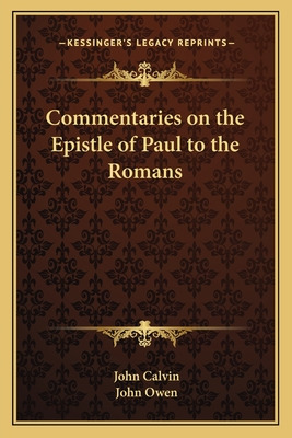 Libro Commentaries On The Epistle Of Paul To The Romans -...