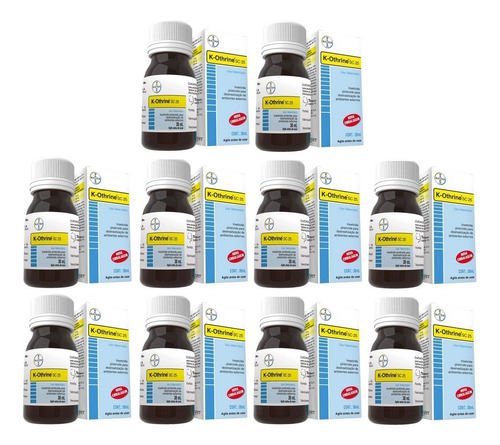 Kit 10 Unidades K-othrine 30ml Bayer