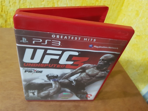 Ufc 3 Usado Original Ps3 Midia Física