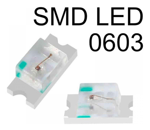 Kit-100 Led Branco Smd 0603 3.3v 30ma Ht-s91nw5-kit100