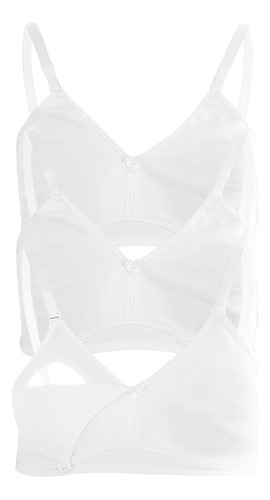 Combo X3 Brasier Mujer Materno Para Lactancia