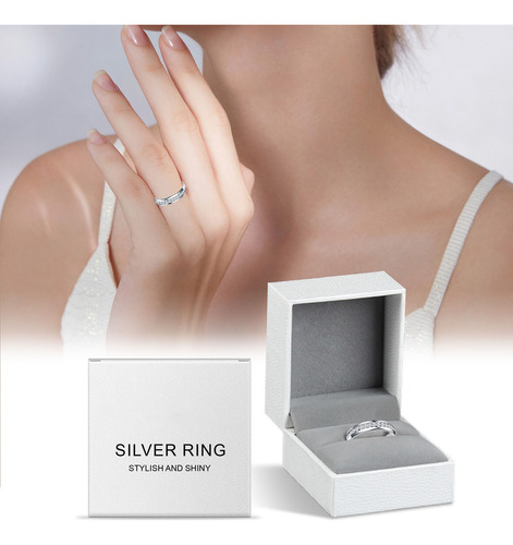 R Luminous Enamel Health Ring, Elegante Y Moderno, Con Acces