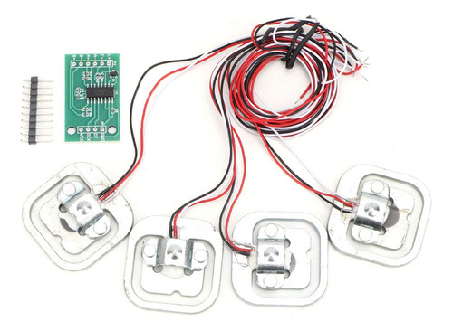 Kit Celda Carga Medio Puente Modulo Hx711 Kraftsensor Galga