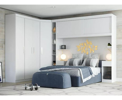 Guarda Roupa Casal 2 Portas 2 Gavetas Gênova Plus Batrol
