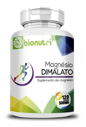 Magnésio Dimalato 120 Capsulas 500mg - Bionutri - Promoção