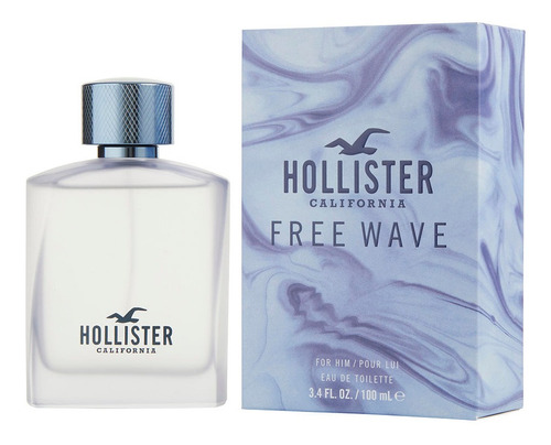 Hollister Free Wave Men 3.4 Oz. Edt