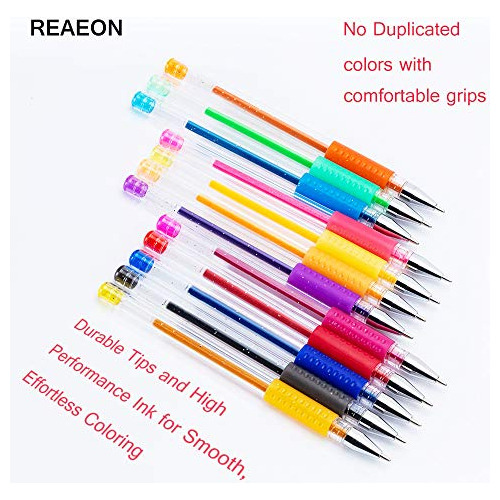 24 Colors Gel Coloring Pen Art Markers For Journal Adult