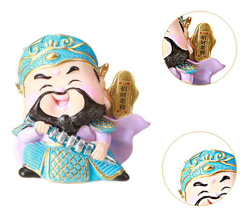 Figura De Dibujos Animados Del Dios De La , Azul